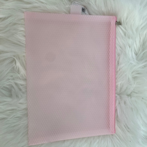 Eva Flat Fastener Case with Zipper/Flat Storage Pouch/Zipper Case. Pink - Picture 1 of 6